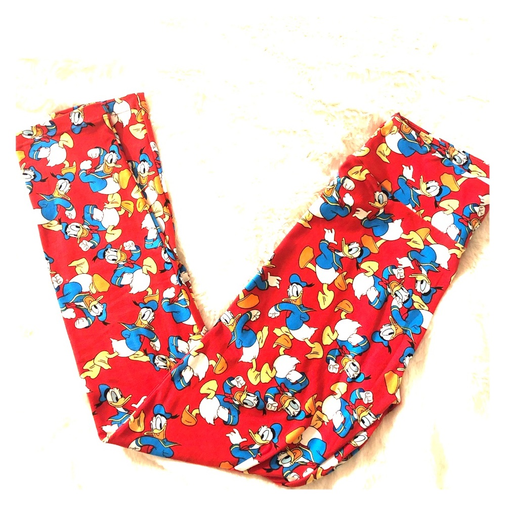LuLaRoe Disney Donald Duck leggings